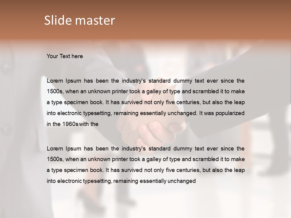 Sign Together Human PowerPoint Template