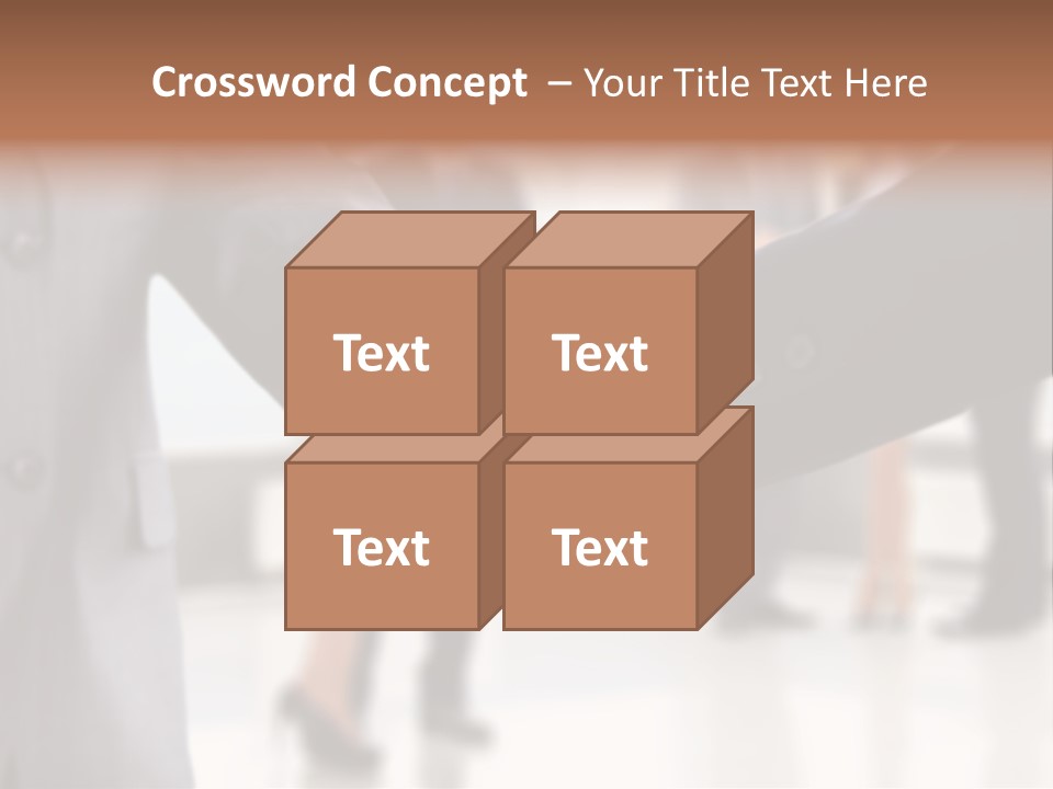 Sign Together Human PowerPoint Template