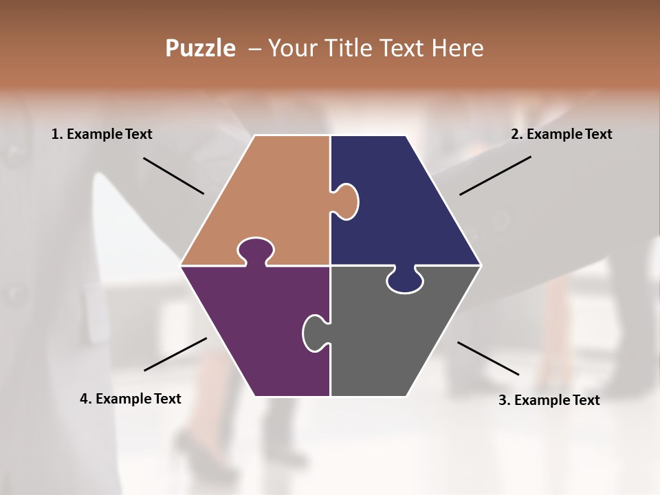 Sign Together Human PowerPoint Template