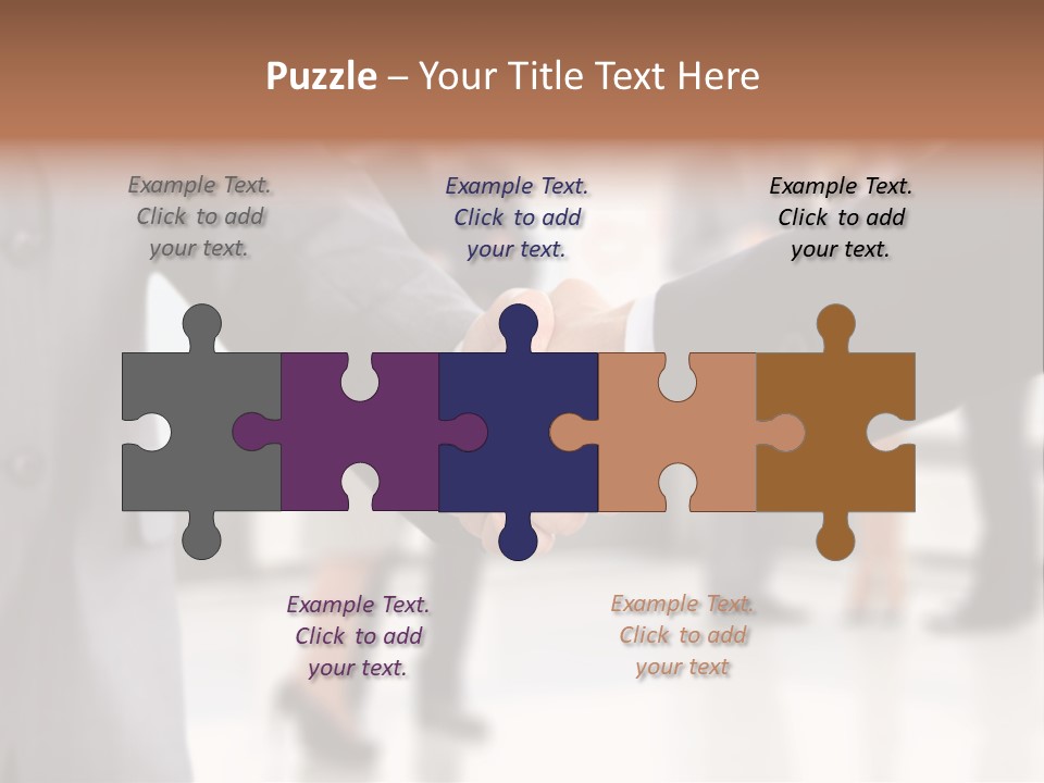 Sign Together Human PowerPoint Template