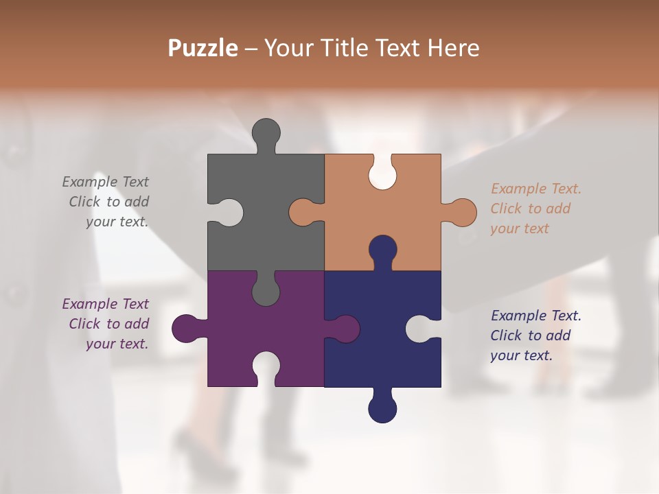 Sign Together Human PowerPoint Template