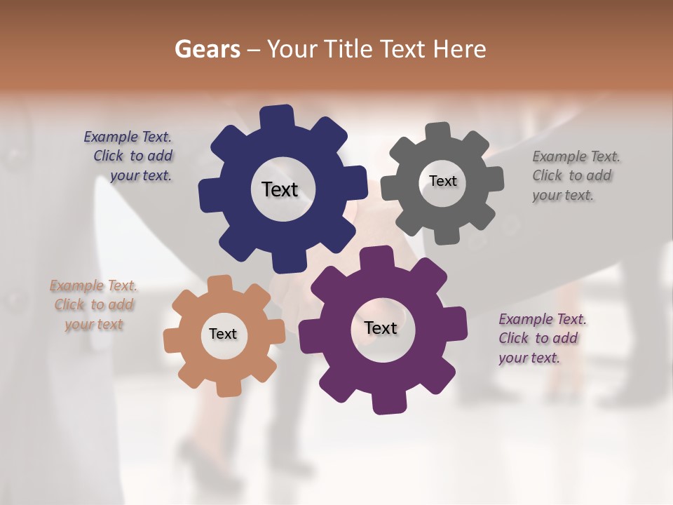 Sign Together Human PowerPoint Template