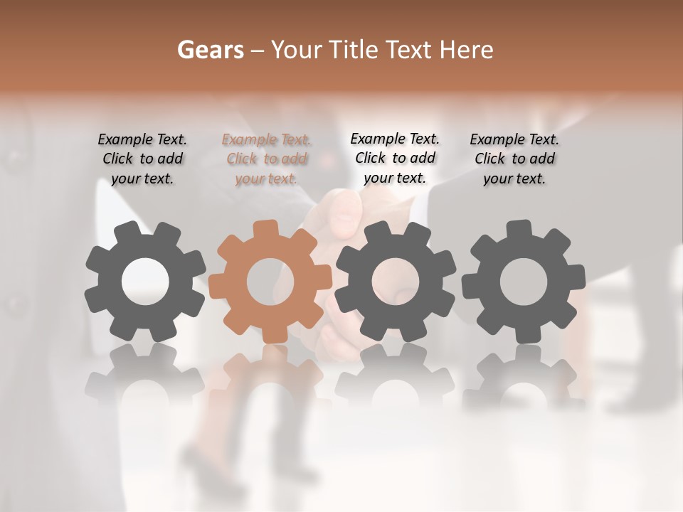 Sign Together Human PowerPoint Template