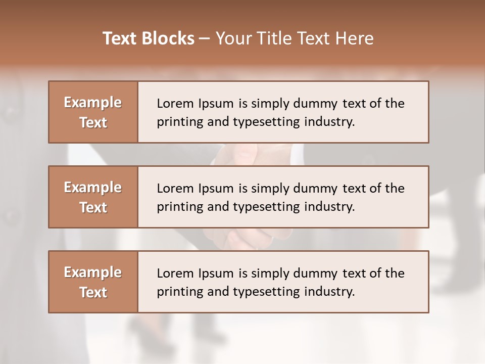 Sign Together Human PowerPoint Template