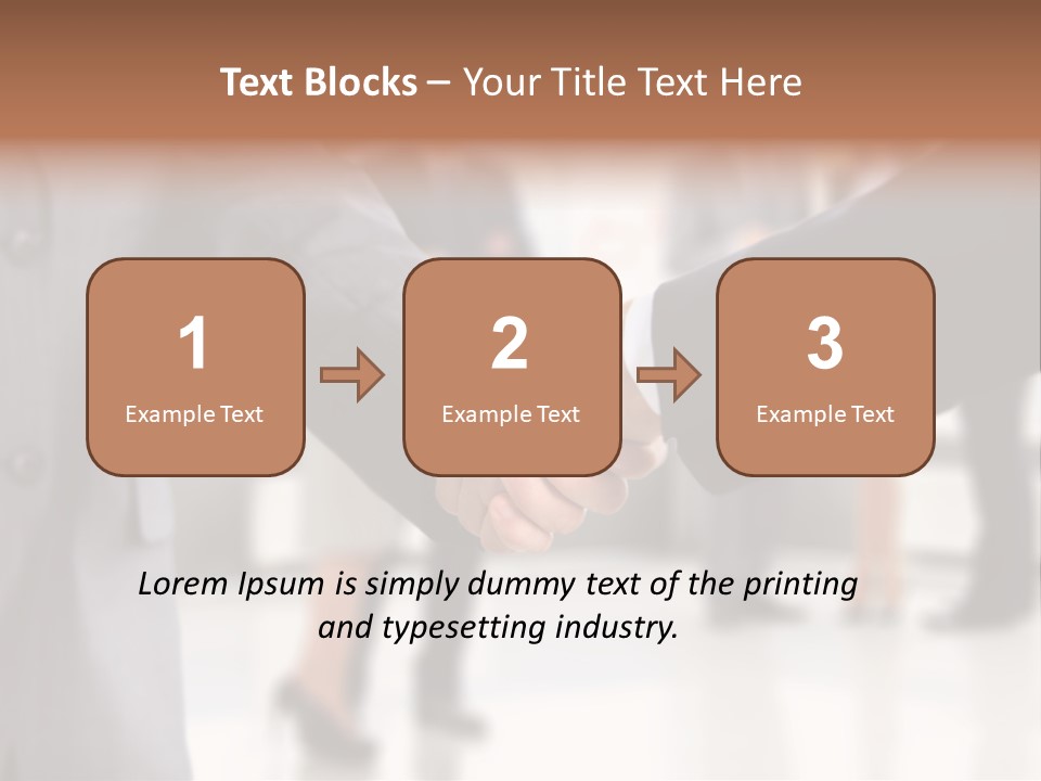 Sign Together Human PowerPoint Template