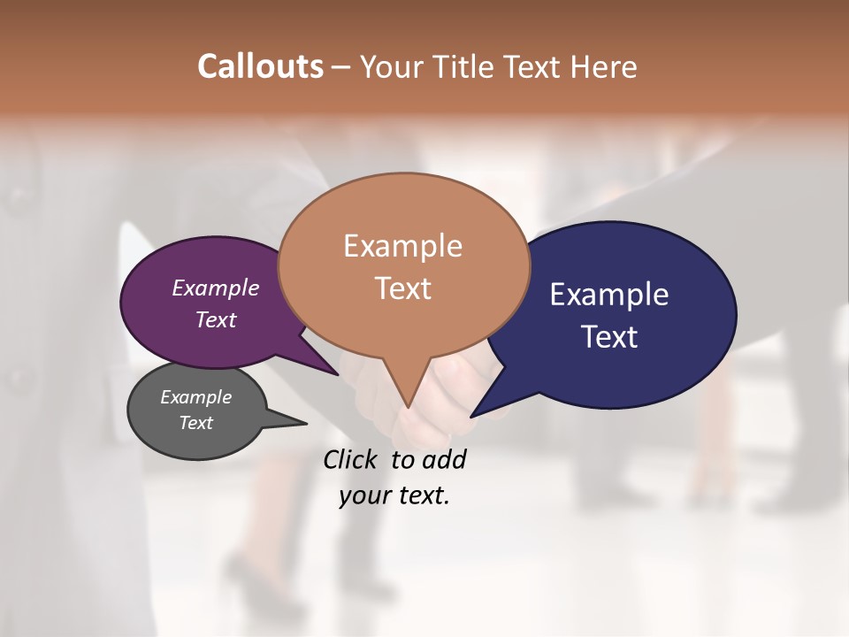 Sign Together Human PowerPoint Template