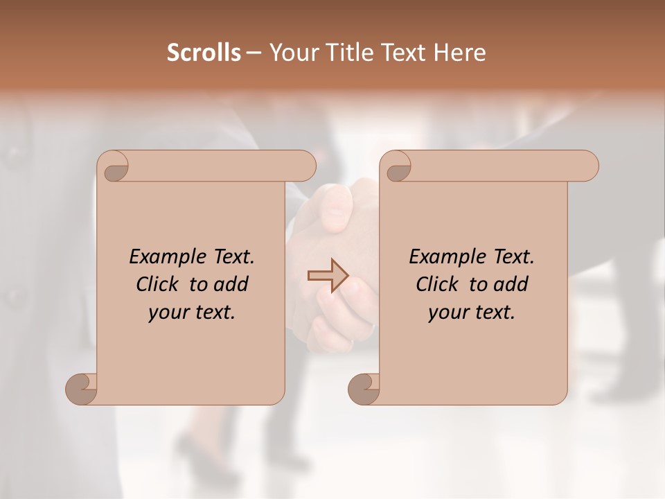 Sign Together Human PowerPoint Template