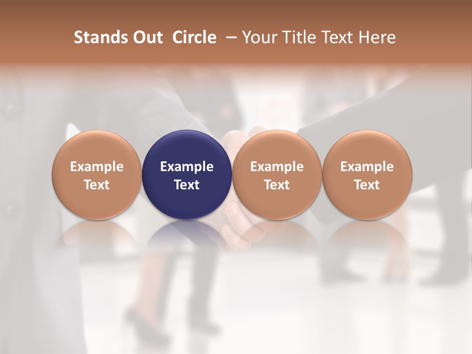 Sign Together Human PowerPoint Template