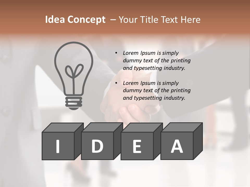 Sign Together Human PowerPoint Template