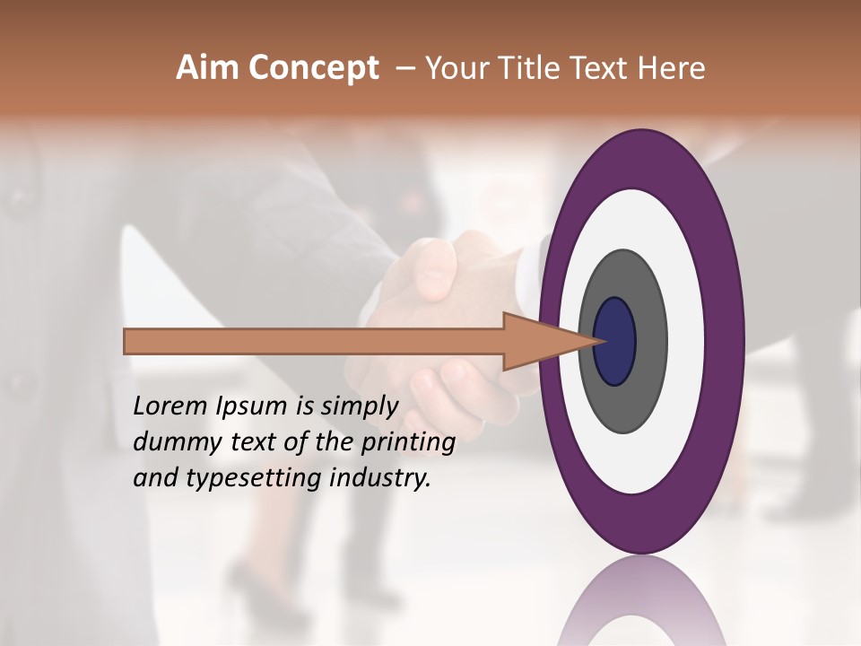 Sign Together Human PowerPoint Template