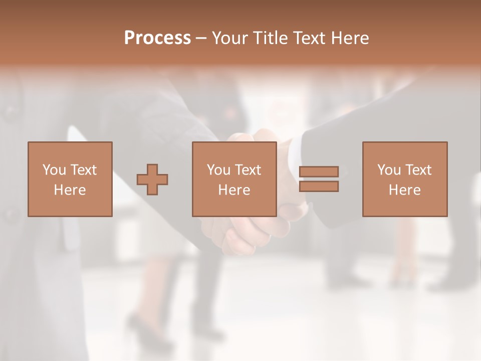 Sign Together Human PowerPoint Template