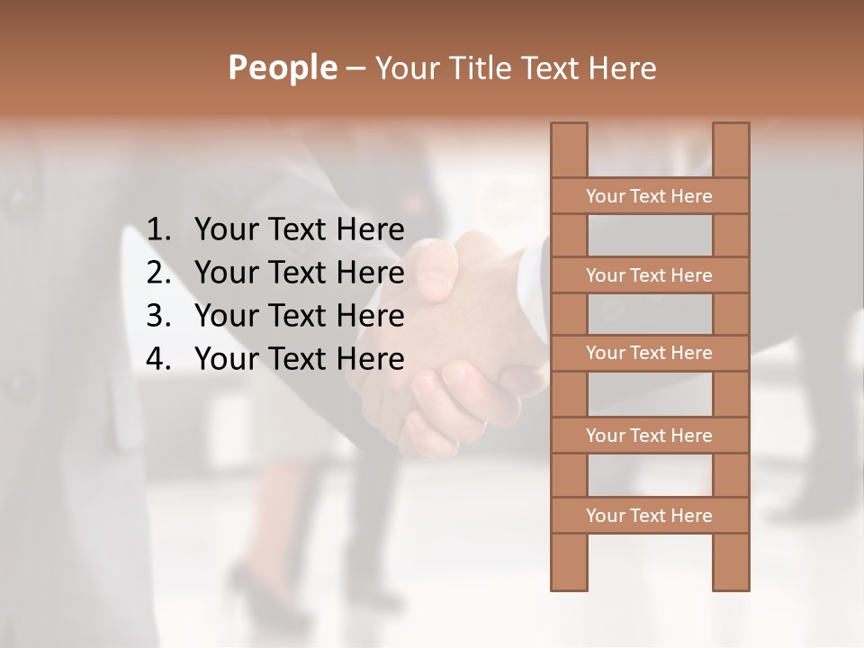 Sign Together Human PowerPoint Template