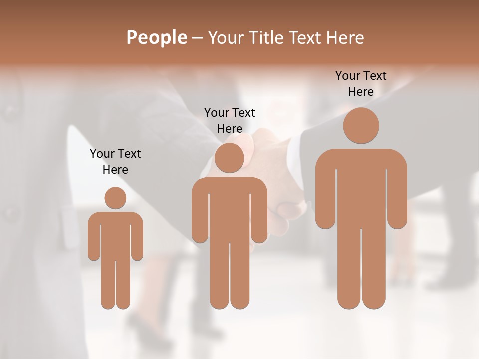 Sign Together Human PowerPoint Template