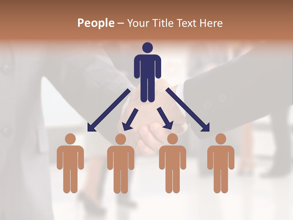 Sign Together Human PowerPoint Template
