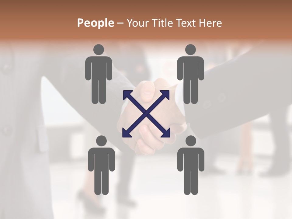 Sign Together Human PowerPoint Template