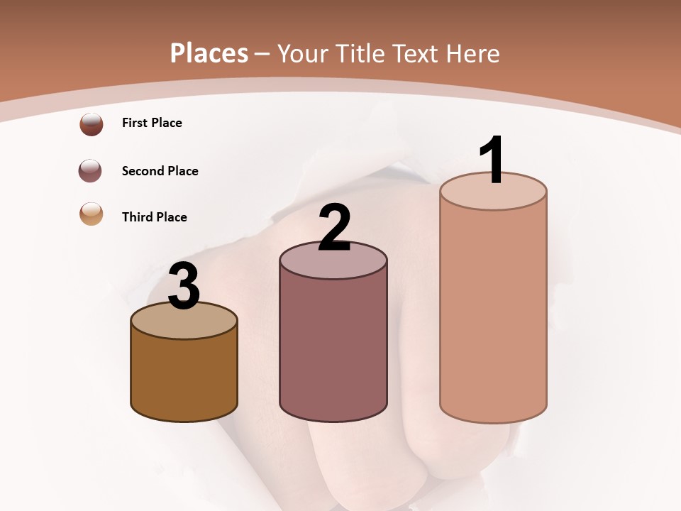 Strength Damaged Anger PowerPoint Template