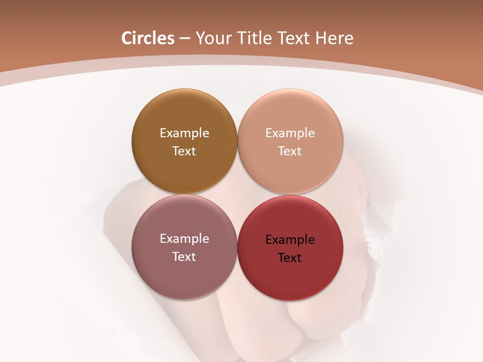 Strength Damaged Anger PowerPoint Template