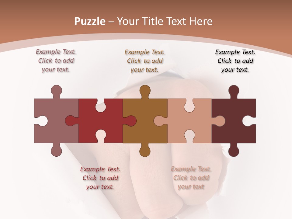 Strength Damaged Anger PowerPoint Template