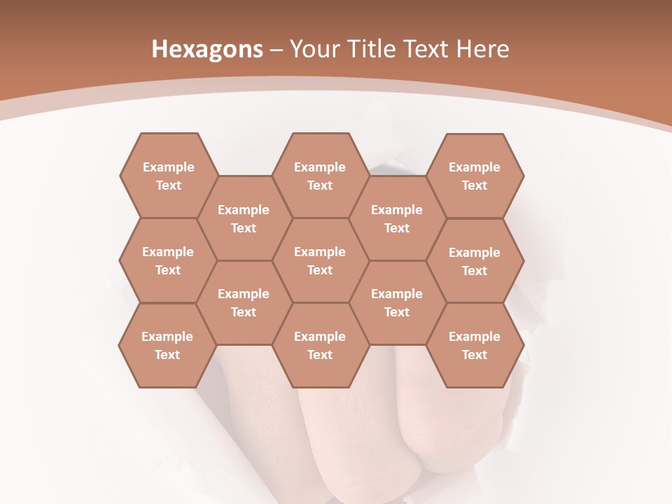 Strength Damaged Anger PowerPoint Template