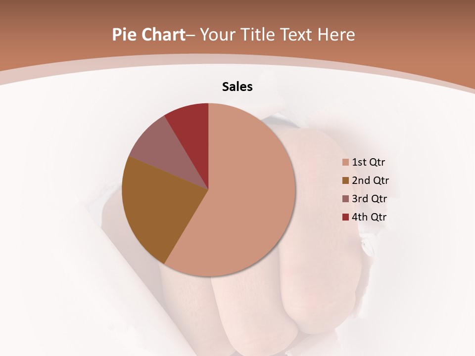 Strength Damaged Anger PowerPoint Template