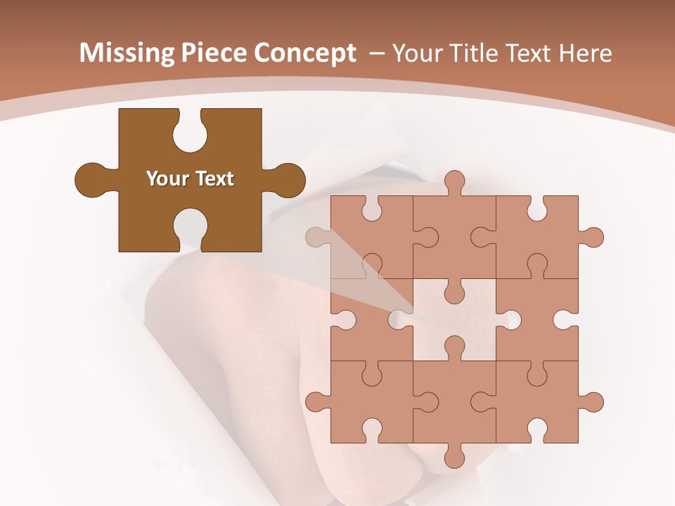 Strength Damaged Anger PowerPoint Template