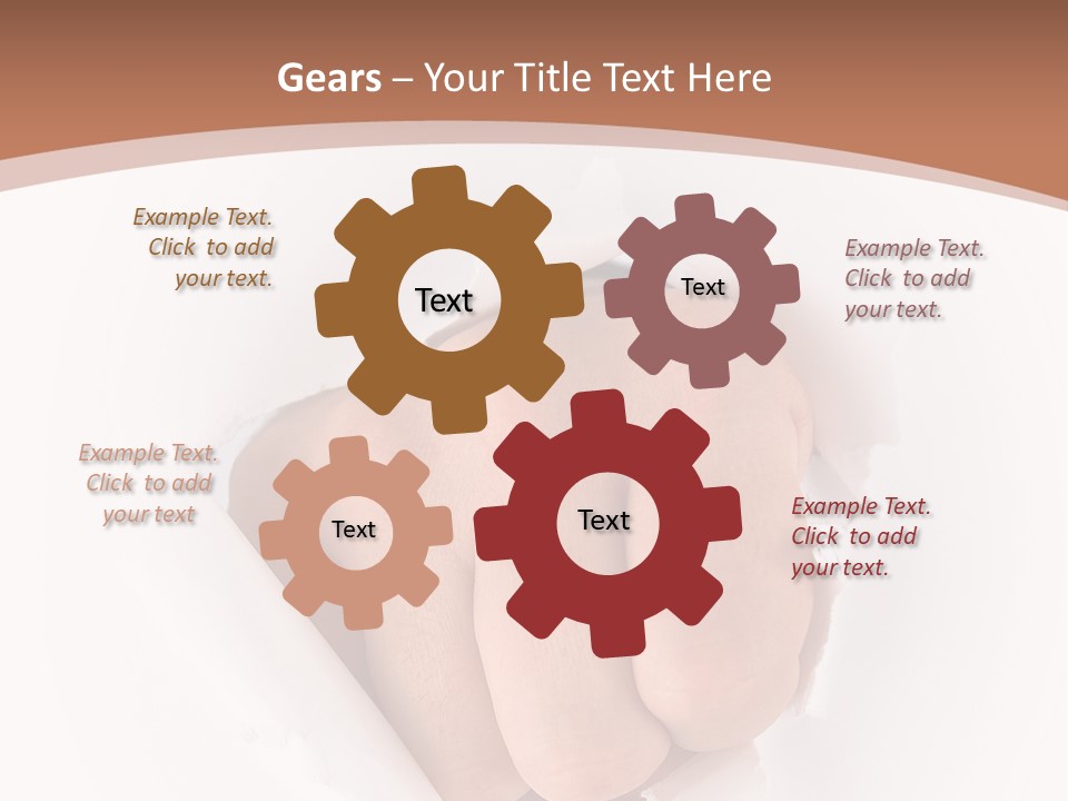 Strength Damaged Anger PowerPoint Template