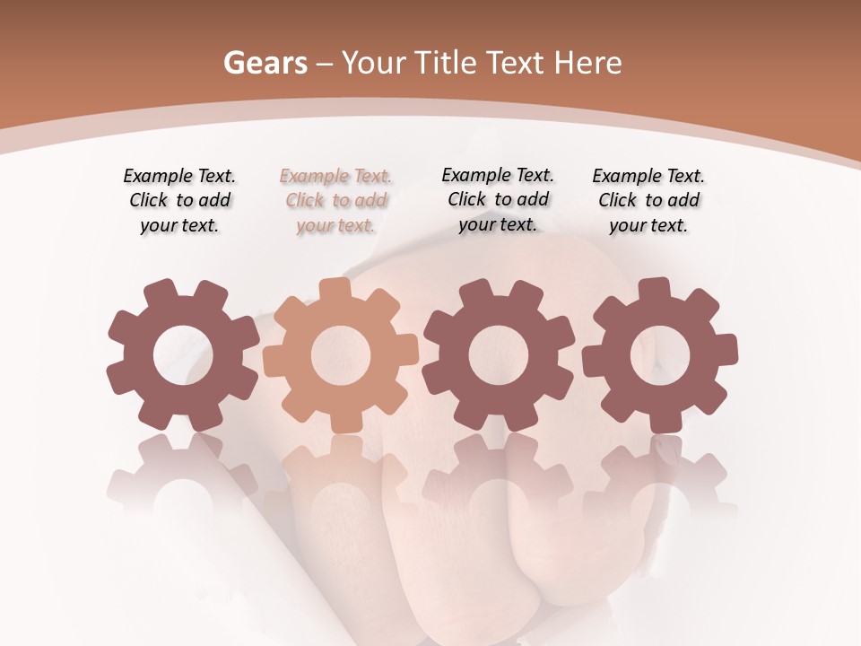 Strength Damaged Anger PowerPoint Template