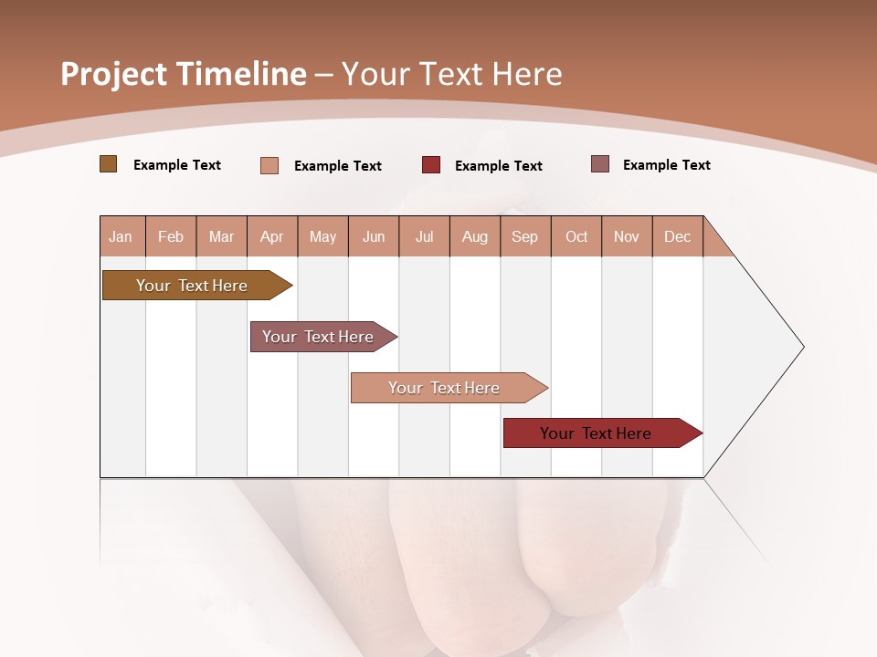 Strength Damaged Anger PowerPoint Template