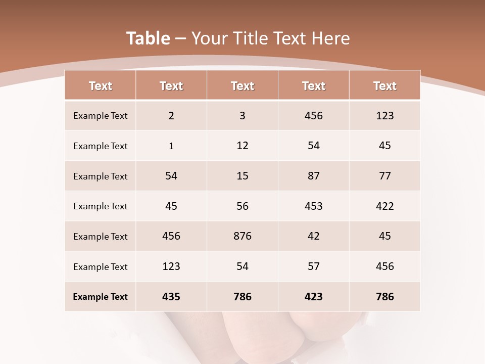 Strength Damaged Anger PowerPoint Template