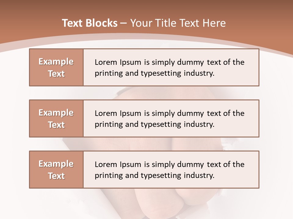 Strength Damaged Anger PowerPoint Template
