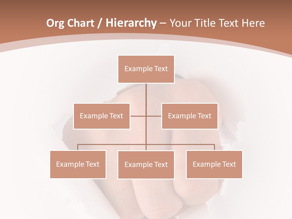 Strength Damaged Anger PowerPoint Template