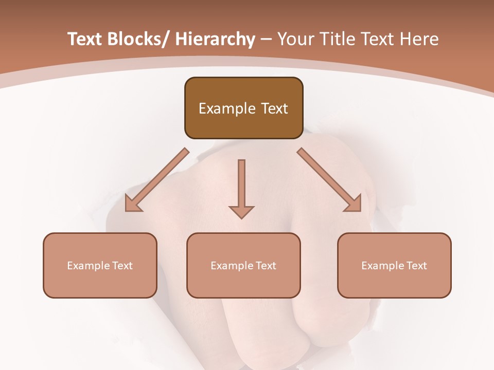 Strength Damaged Anger PowerPoint Template