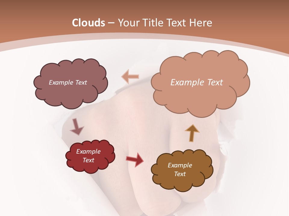 Strength Damaged Anger PowerPoint Template