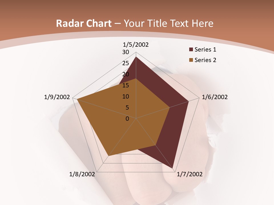 Strength Damaged Anger PowerPoint Template