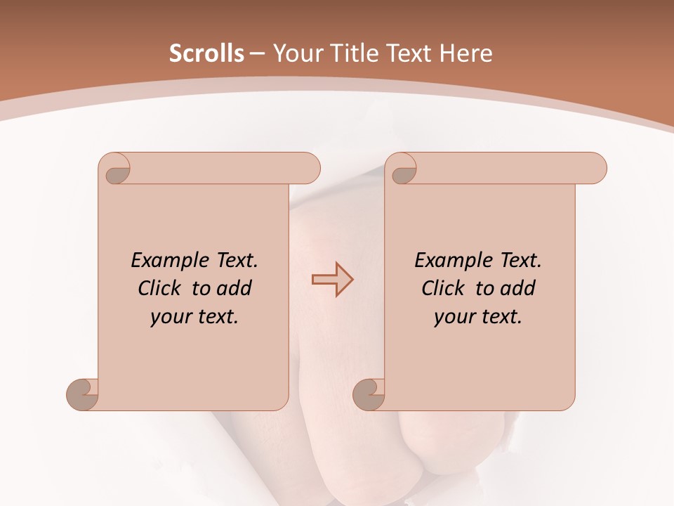 Strength Damaged Anger PowerPoint Template