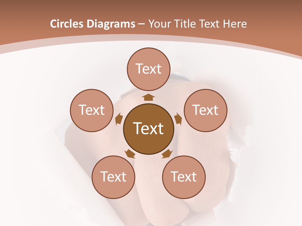 Strength Damaged Anger PowerPoint Template