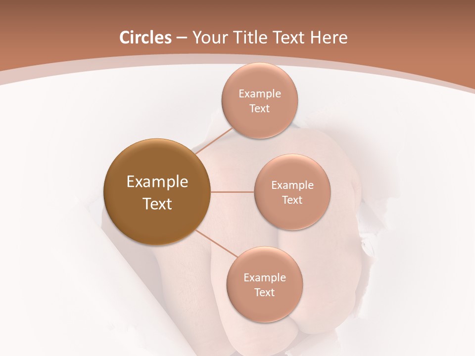 Strength Damaged Anger PowerPoint Template