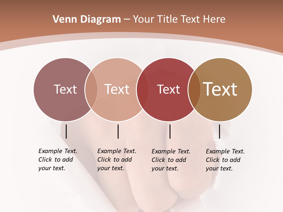 Strength Damaged Anger PowerPoint Template