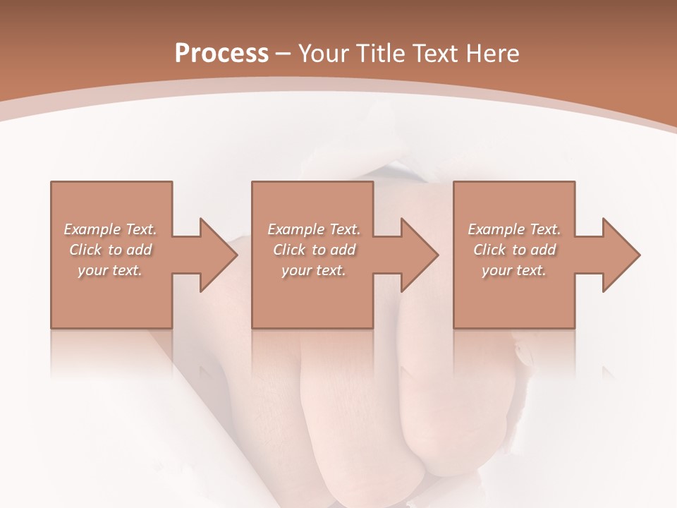 Strength Damaged Anger PowerPoint Template