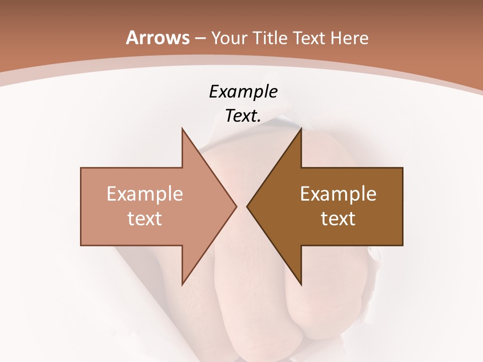 Strength Damaged Anger PowerPoint Template