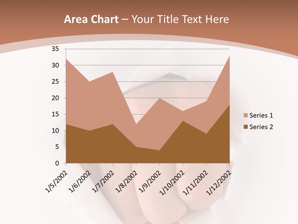 Strength Damaged Anger PowerPoint Template