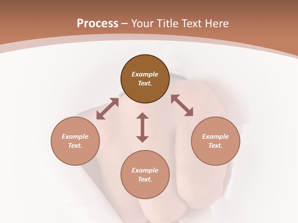 Strength Damaged Anger PowerPoint Template