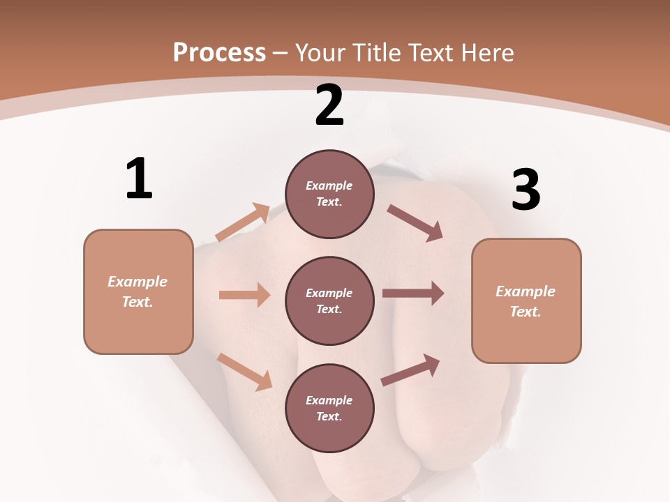 Strength Damaged Anger PowerPoint Template