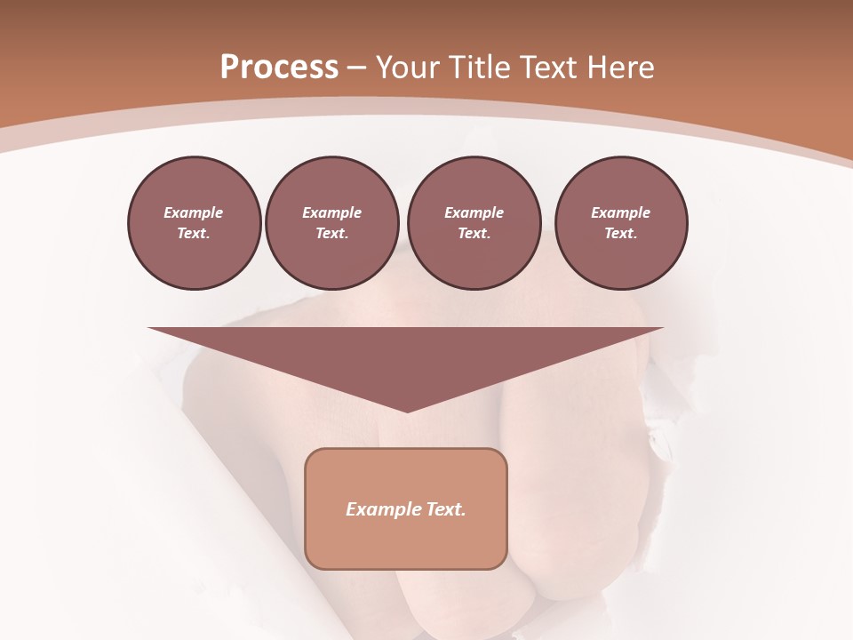 Strength Damaged Anger PowerPoint Template