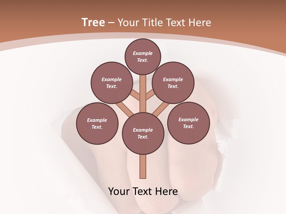 Strength Damaged Anger PowerPoint Template
