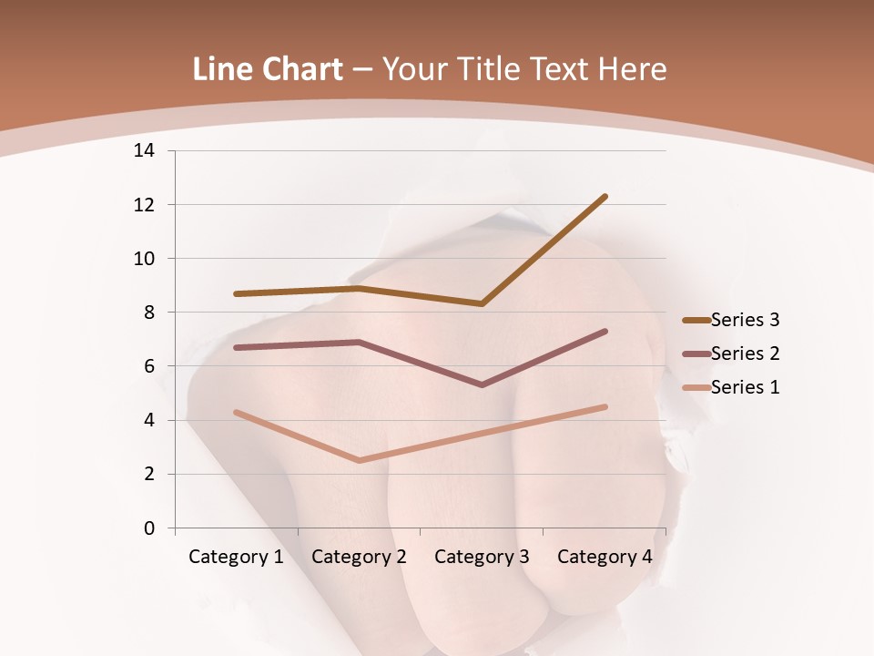 Strength Damaged Anger PowerPoint Template