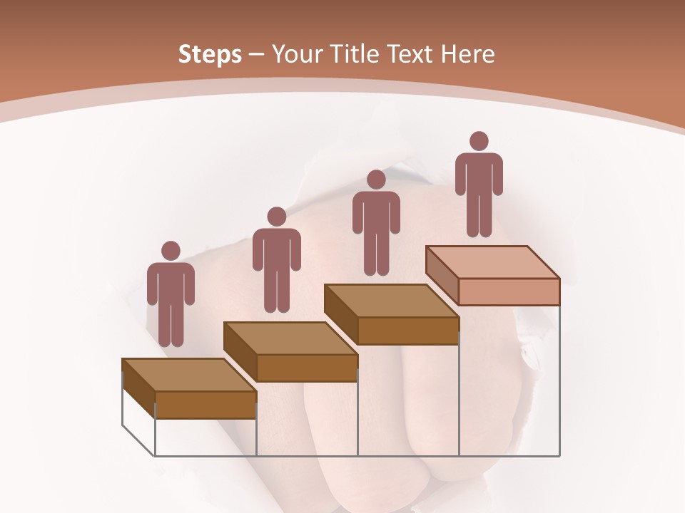 Strength Damaged Anger PowerPoint Template