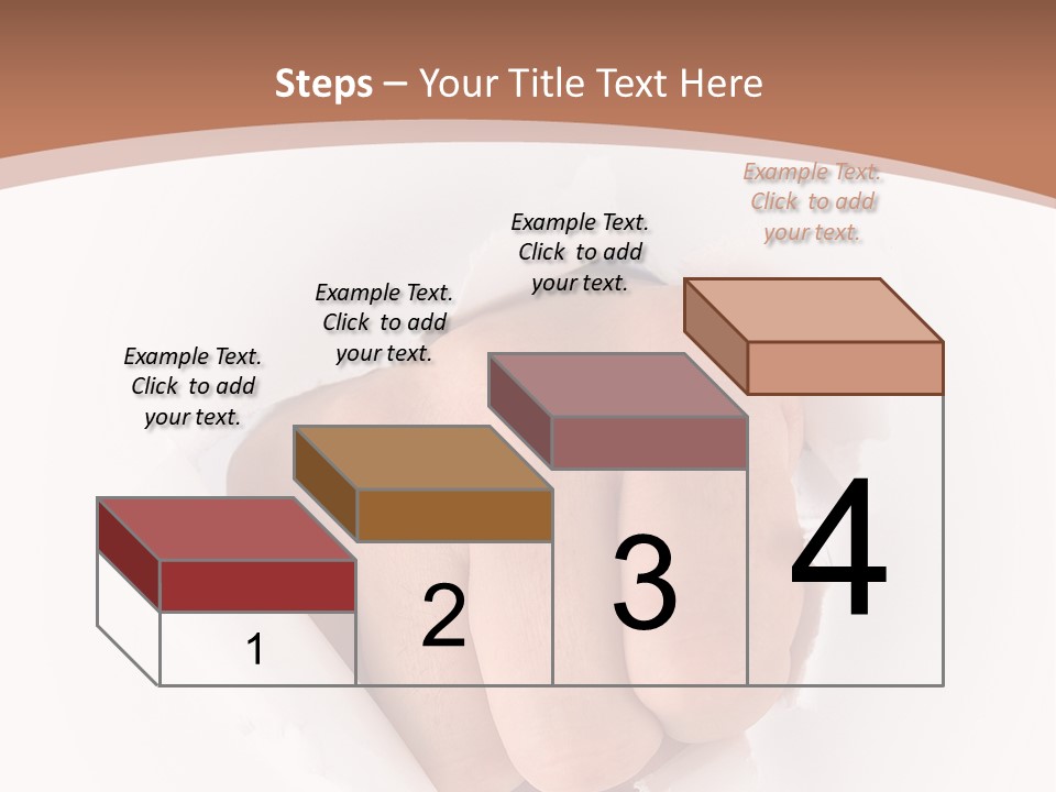Strength Damaged Anger PowerPoint Template