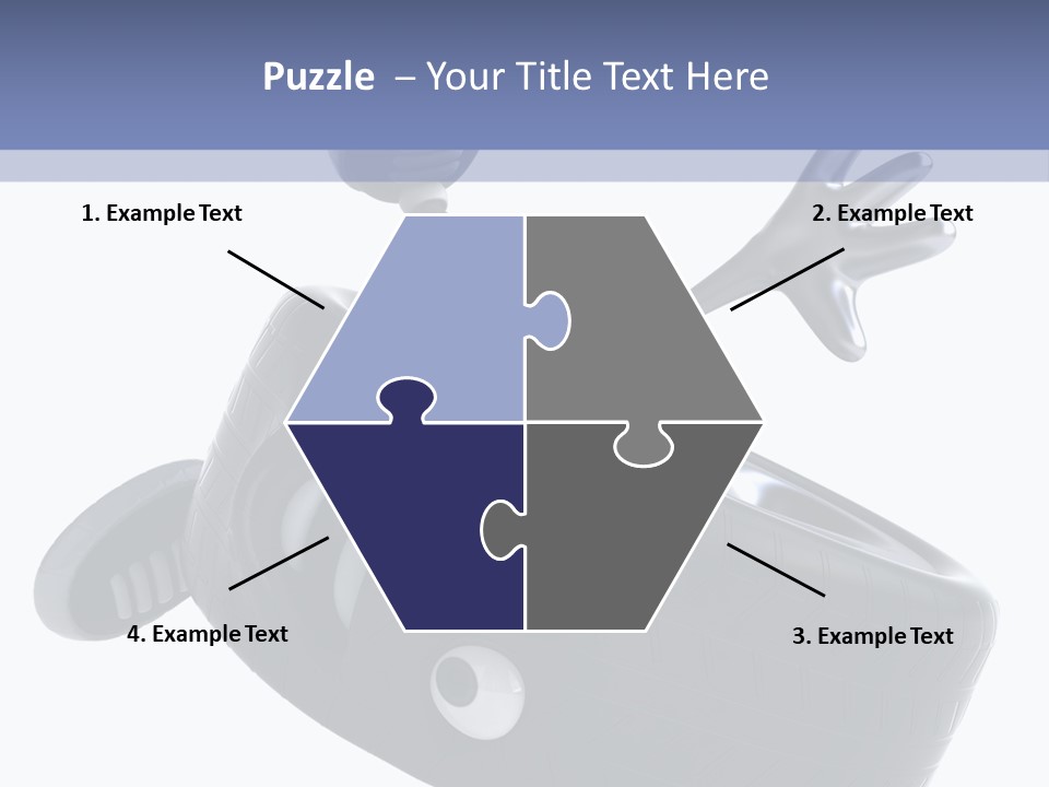 Wheel Service Rubber PowerPoint Template