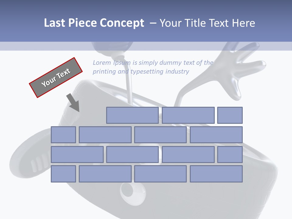 Wheel Service Rubber PowerPoint Template